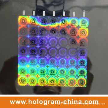 2D DOT Matrix Laser 3D Hologramm Master